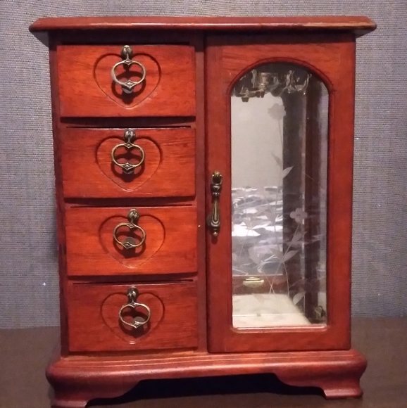 Other - Mahogany Kid's Jewelry Box